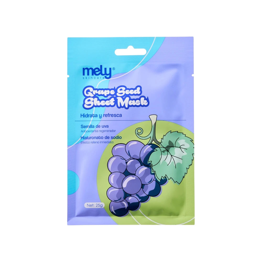MASCARILLA DE SEMILLA DE UVA HIDRATA Y REFRESCA 25G