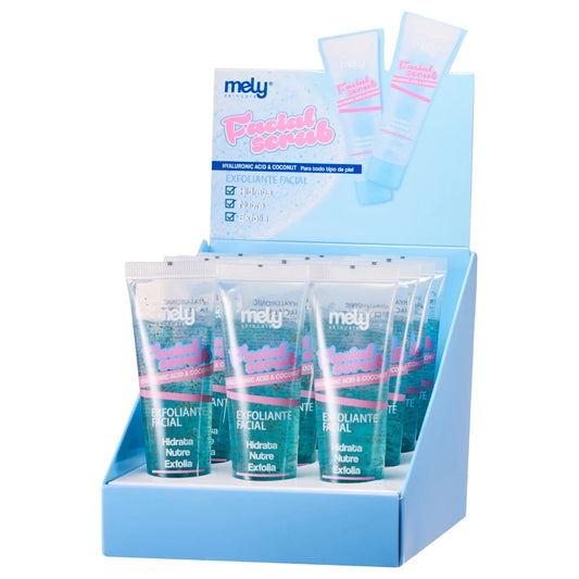 EXFOLIANTE FACIAL CON ACIDO HIALURONICO 30ML