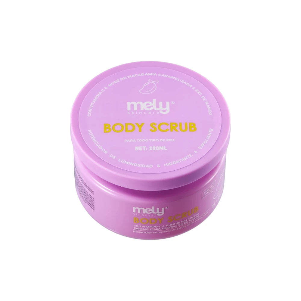 EXFOLIANTE CORPORAL CON VITAMINA C MELY