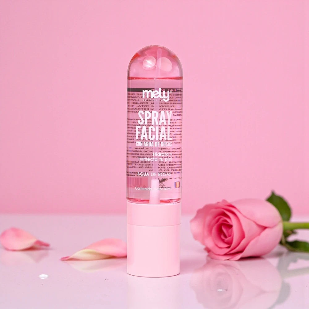 SPRAY FACIAL AGUA DE ROSAS 80ML MELY