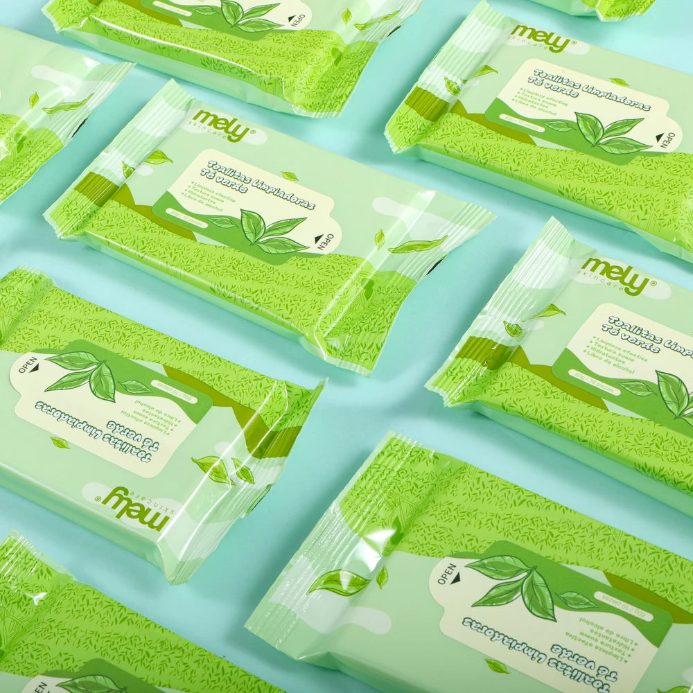 TOALLITAS LIMPIADORAS Té VERDE MELY