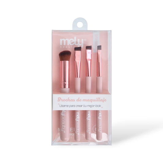 BROCHAS DE MAQUILLAJE X4 MELY
