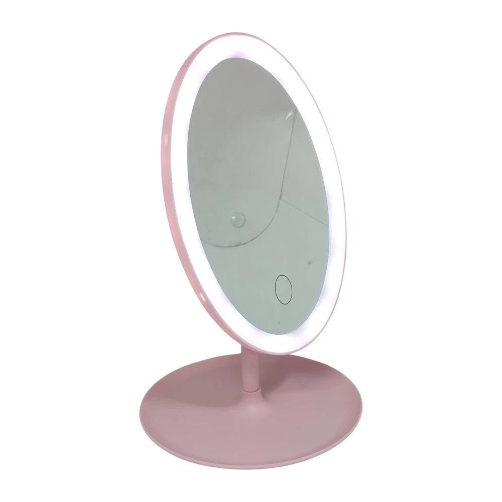 Espejo de Mesa LED Forma Oval