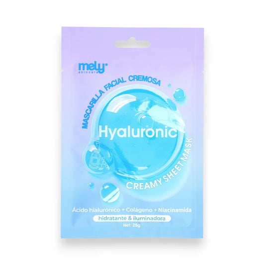 HYALURONIG CREAMY SHEET MASK 25GR MELY