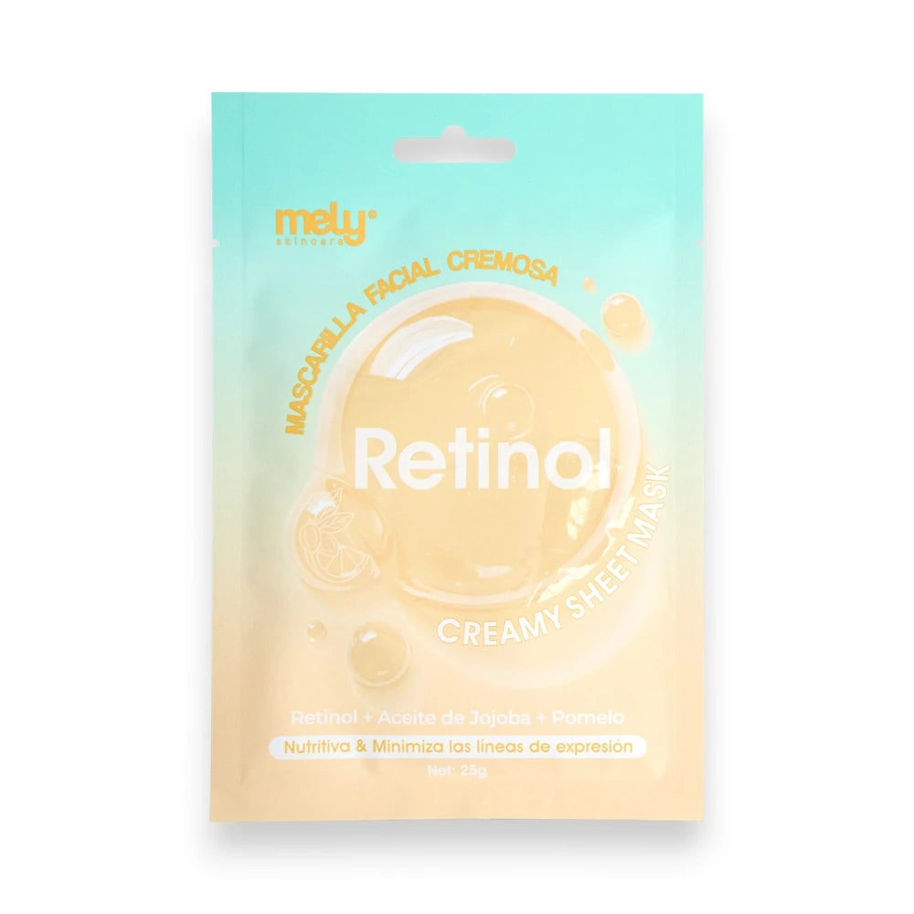 MASCARILLA CREMOSA FACIAL CON RETINOL 25GR MELY