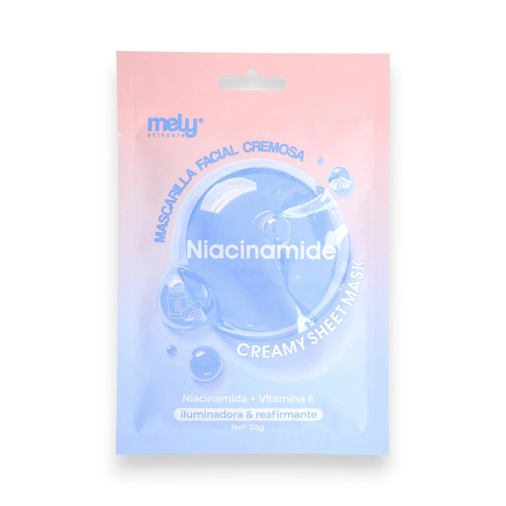 MASCARILLA FACIAL CREMOSA DE NIACINAMIDE 25GR