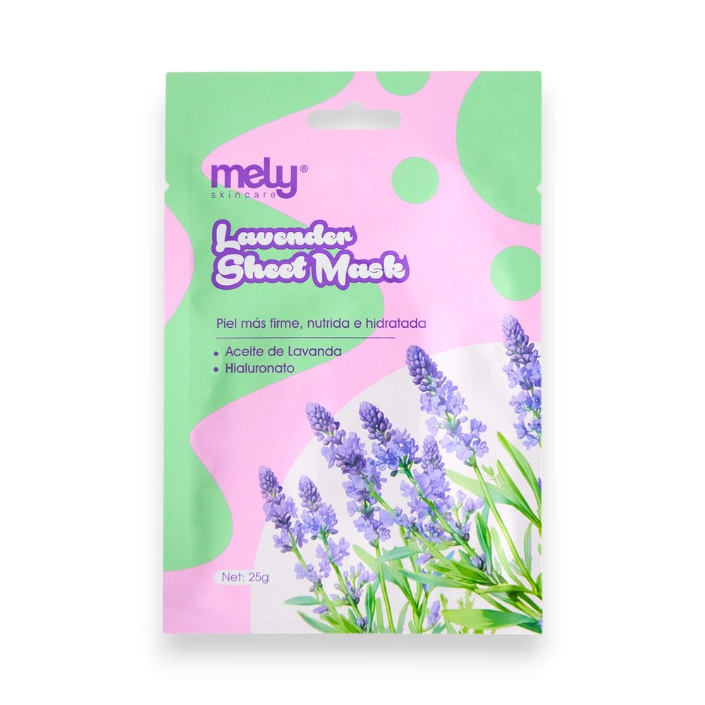 MASCARILLAS HIDRATANTE CON LAVANDA MELY