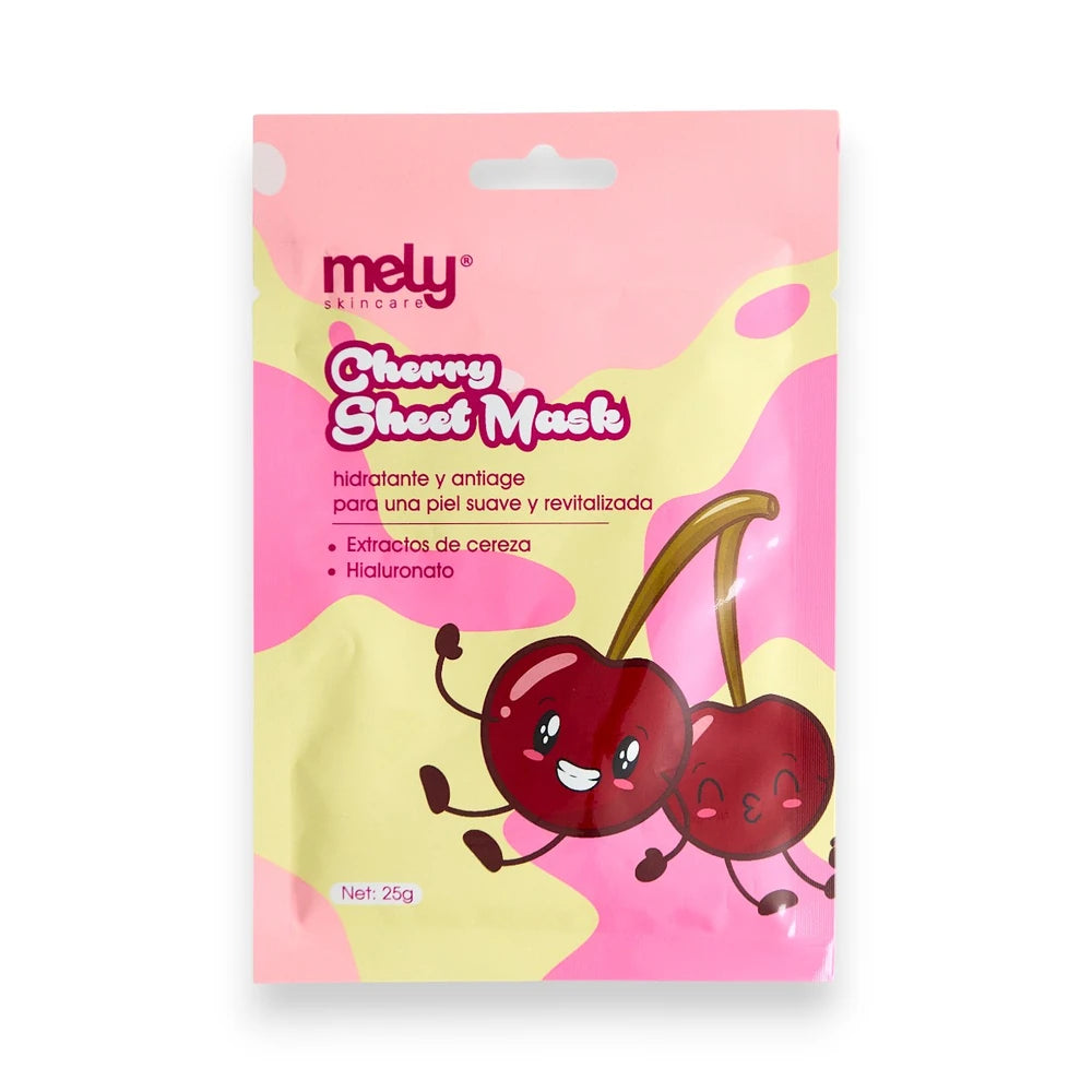 MASCARILLA ANTI-AGE CON CEREZA MELY