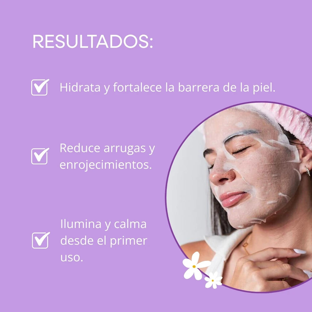 MASCARILLAS HIDRATANTE CON LAVANDA MELY