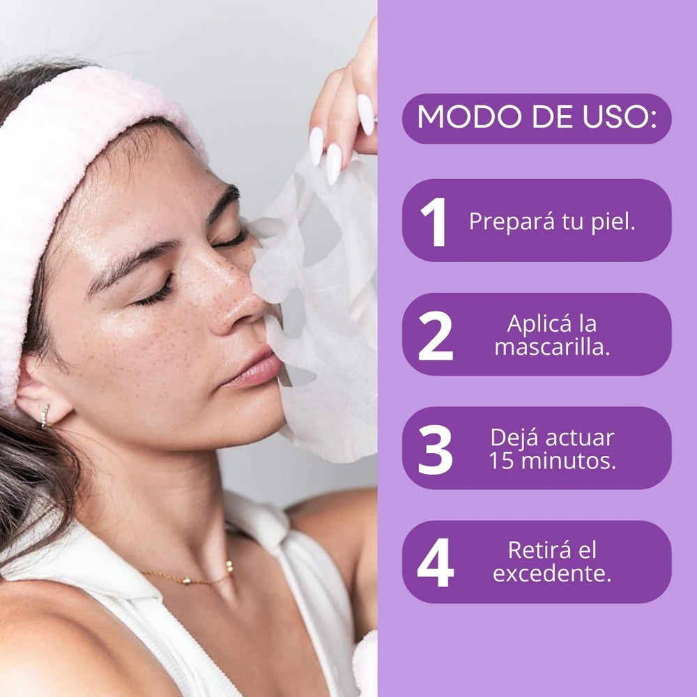 MASCARILLAS HIDRATANTE CON LAVANDA MELY