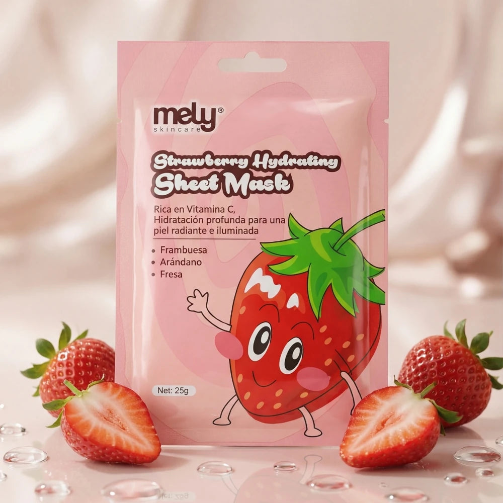 MASCARILLA HIDRATANTE CON FRESA 25GR MELY