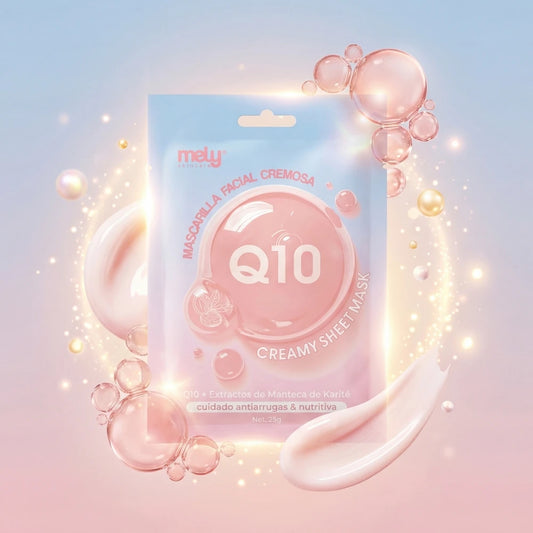 Q10 CREAMY SHEET MASK 25GR MELY