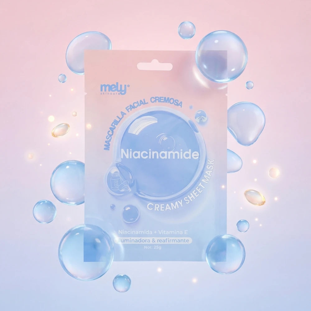 MASCARILLA FACIAL CREMOSA DE NIACINAMIDE 25GR