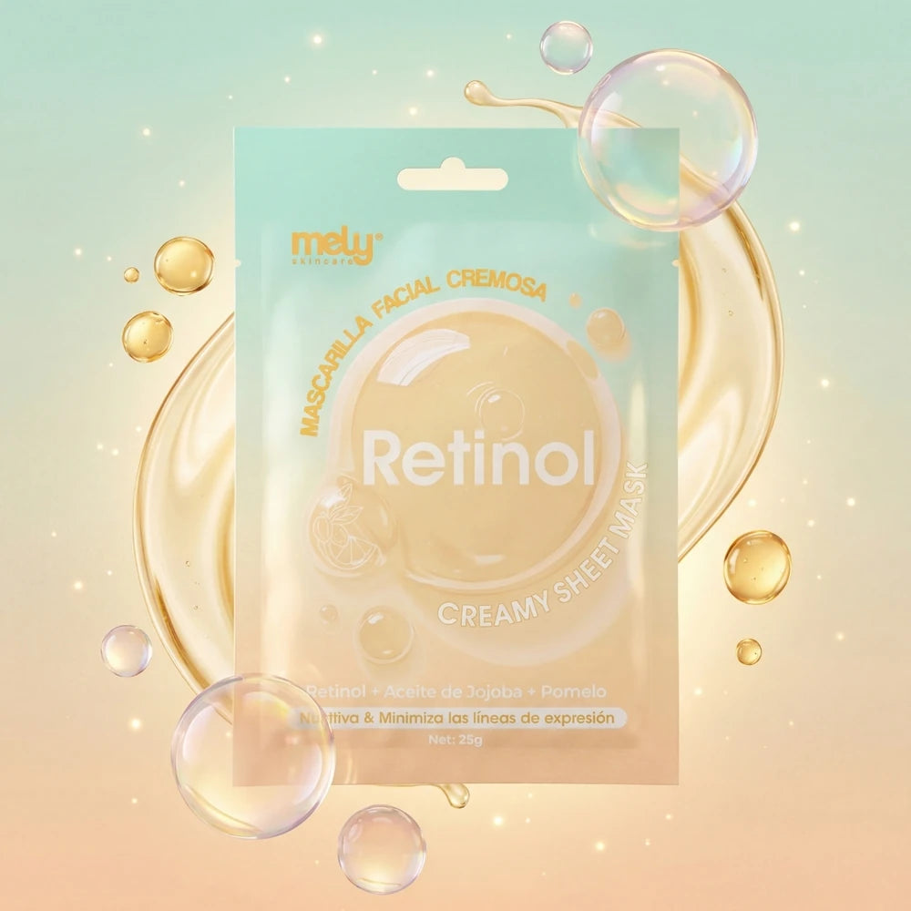 MASCARILLA CREMOSA FACIAL CON RETINOL 25GR MELY