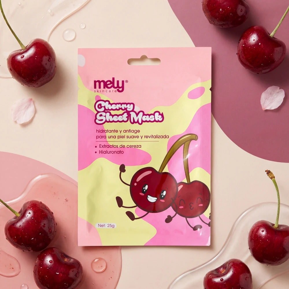 MASCARILLA ANTI-AGE CON CEREZA MELY