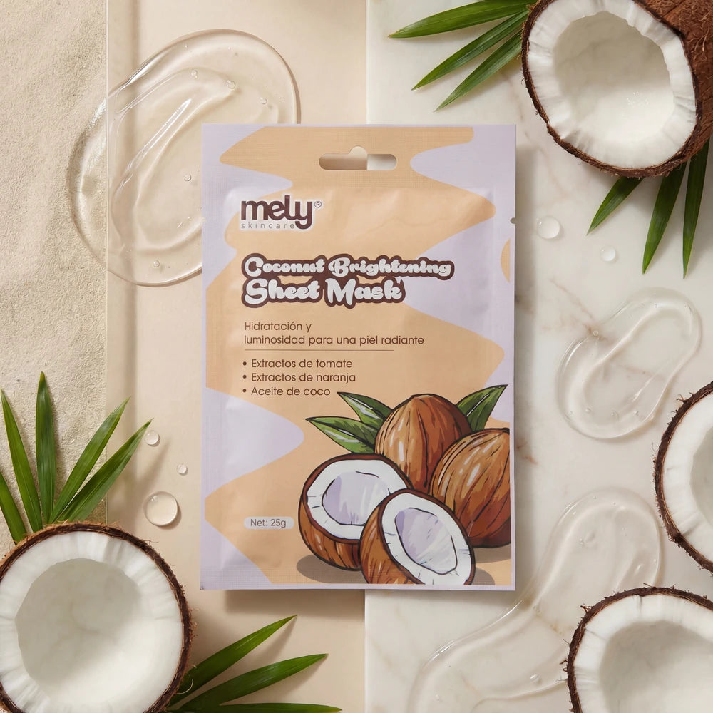 MASCARILLA ILUMINADORA CON COCO 25GR MELY