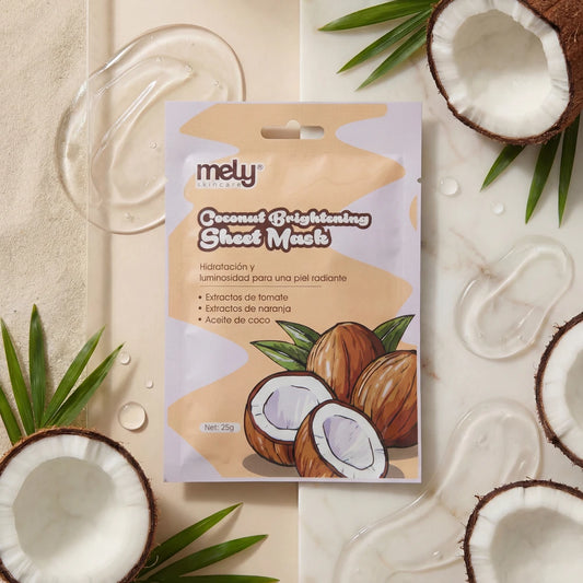 MASCARILLA ILUMINADORA CON COCO 25GR MELY