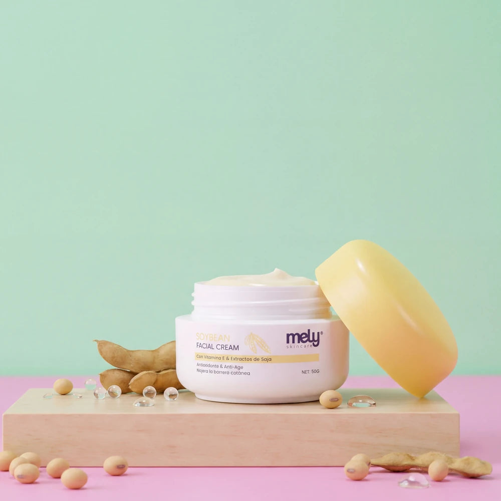 SOYBEAN FACIAL CREAM C/VITAMINA E EXTRACTOS DE SOJ