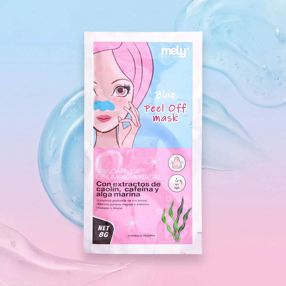 BLUE PEEL OFF NOSE PORE MASK 8GR MELY