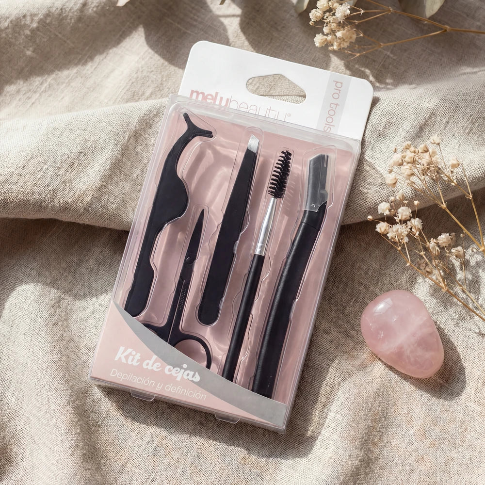 SET DE 5 PIEZAS CUIDADO DE CEJAS MELY