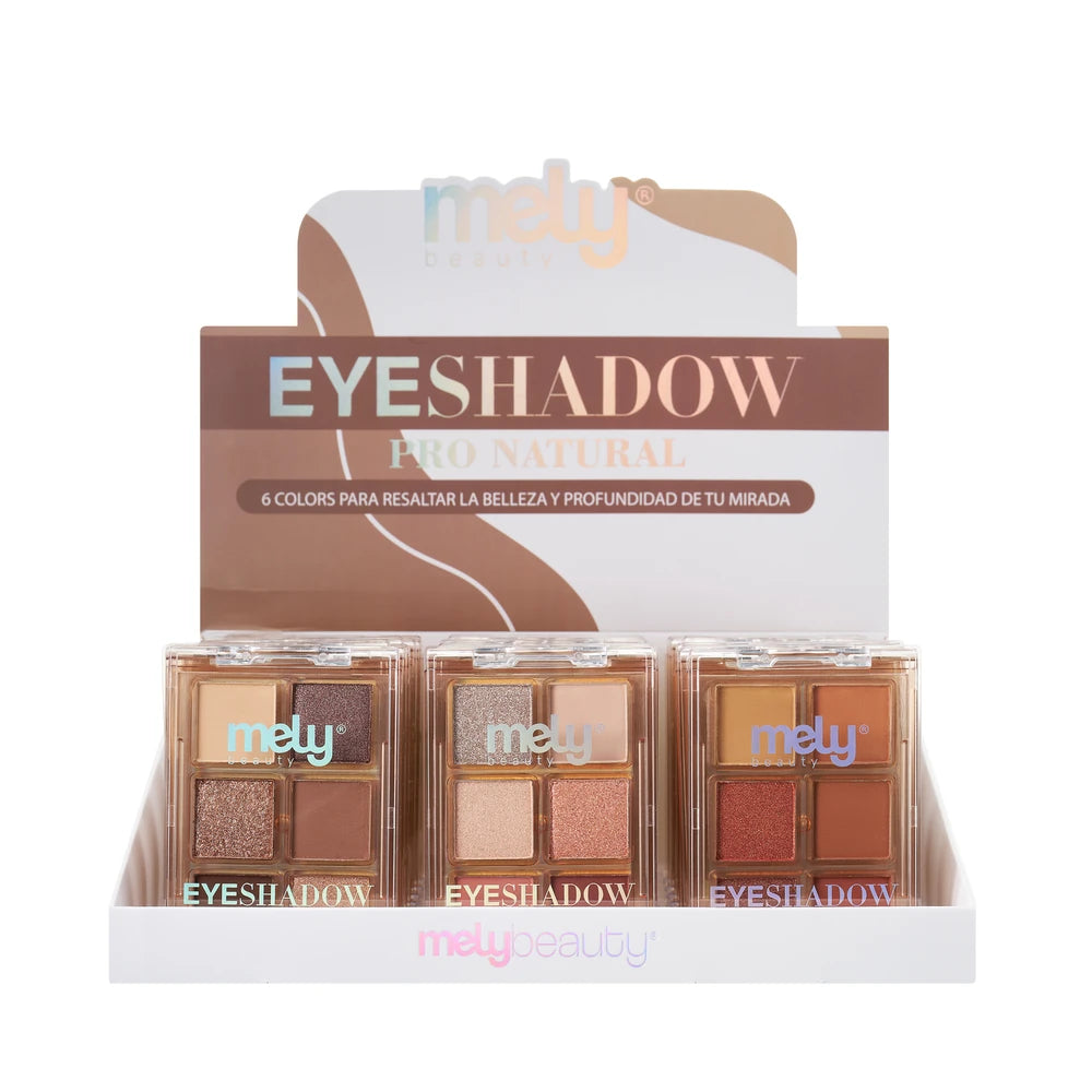 SOMBRA 6 COLORES PRO NATURAL MELY