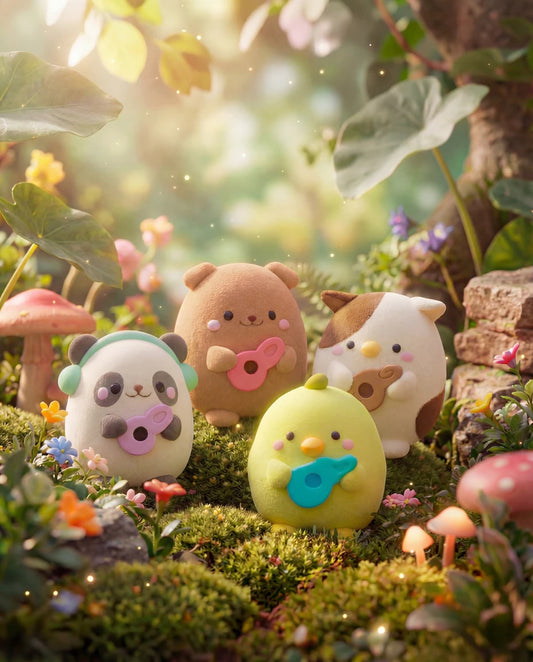 Peluche Animalitos Con Instrumentos Musicales