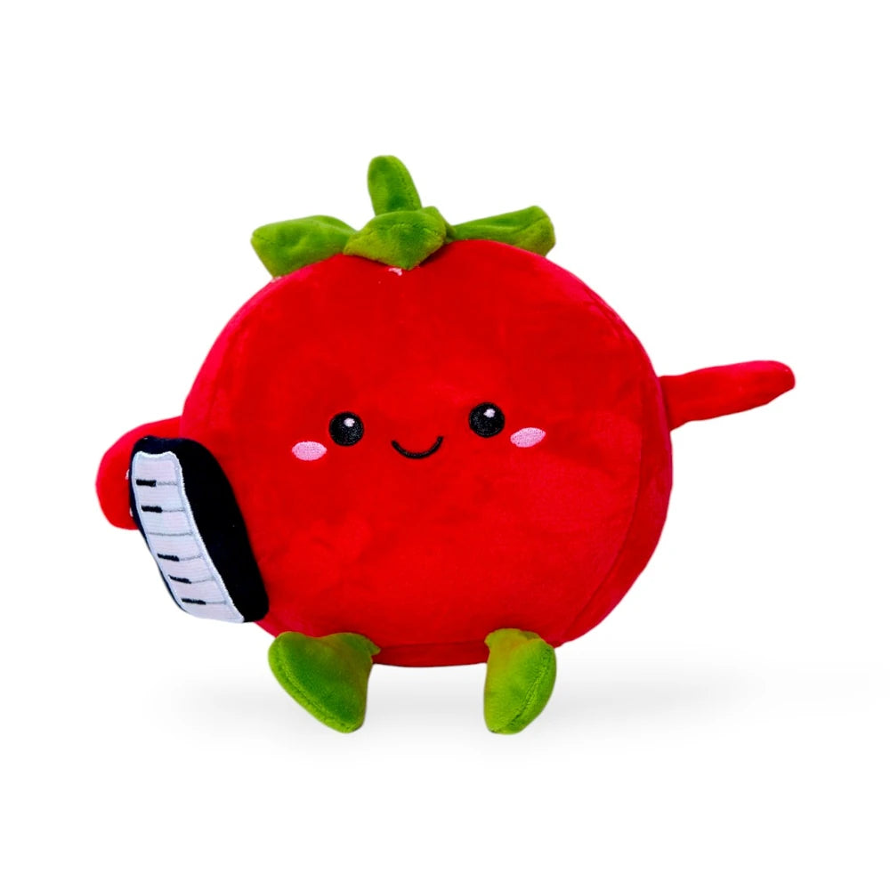 Peluche De Tomate Con Piano