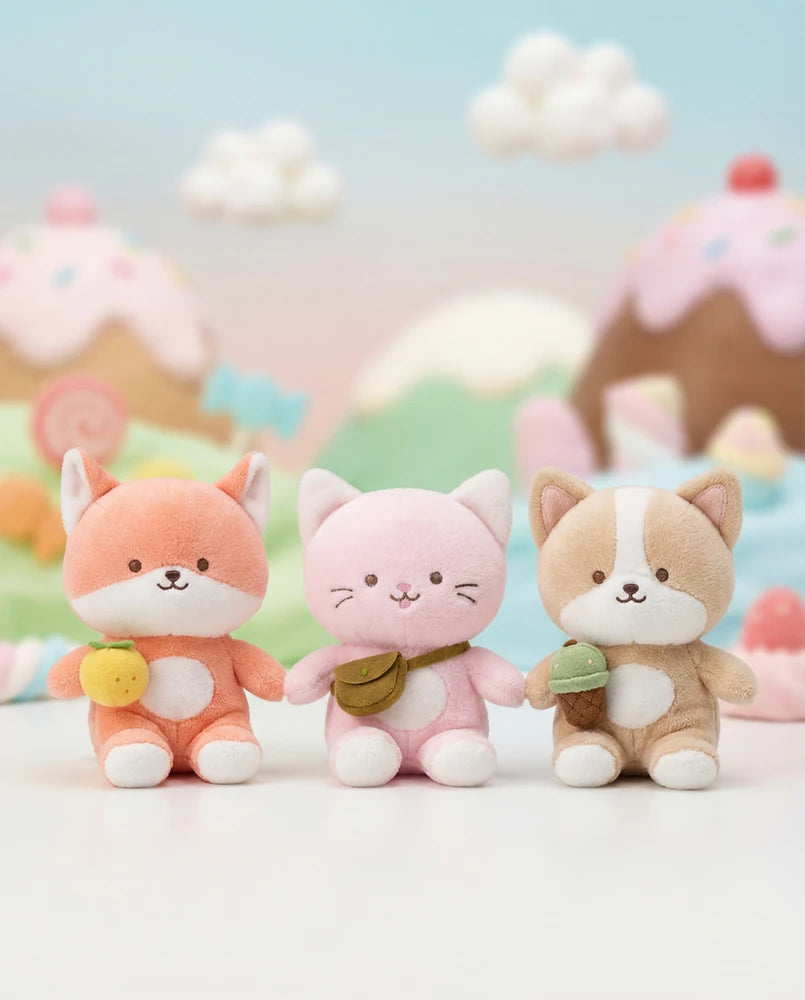 Peluche De Animalitos Con Postres