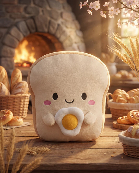 Peluche Tostado Con Huevo T9