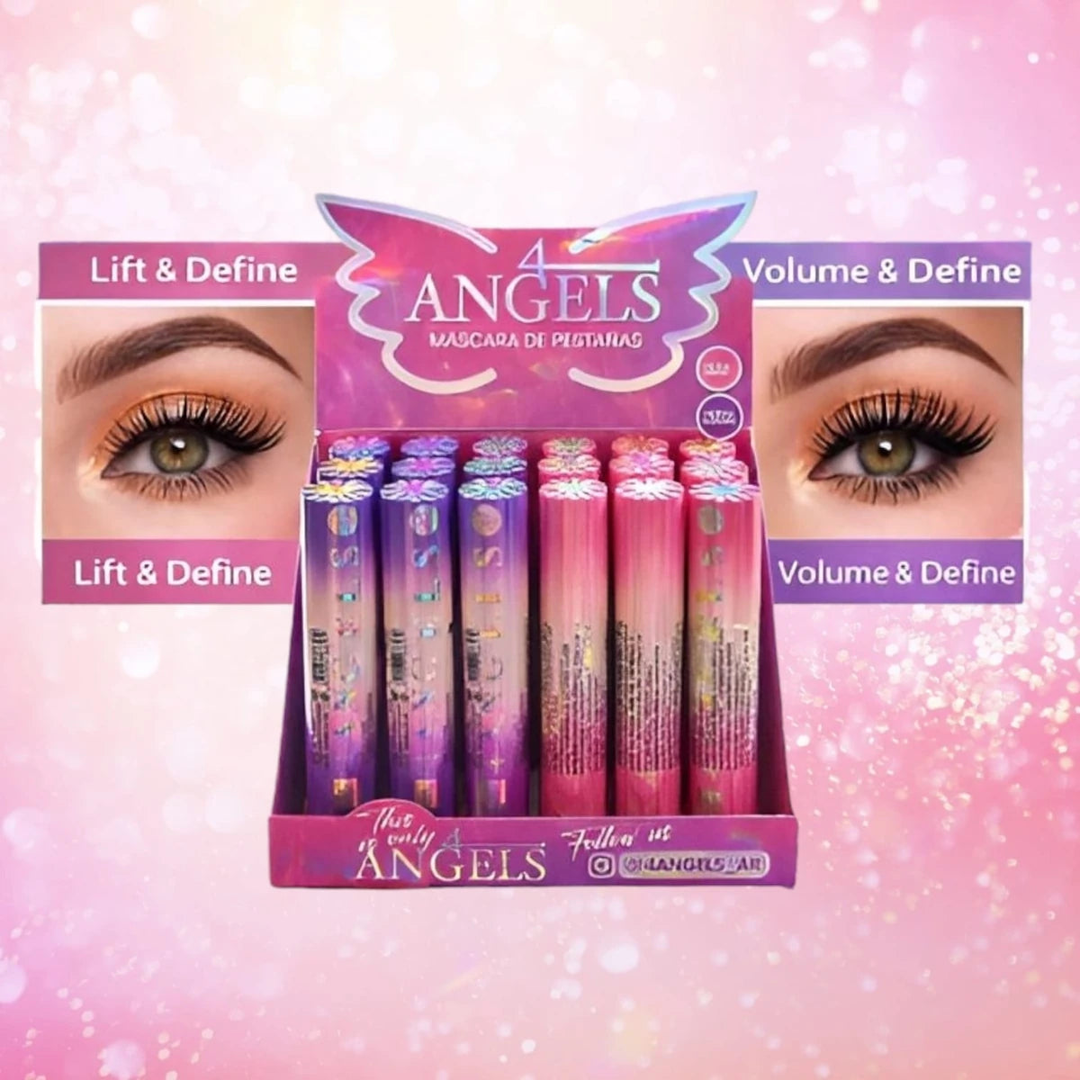 MASCARA DE PESTAÑAS 4 ANGELES
