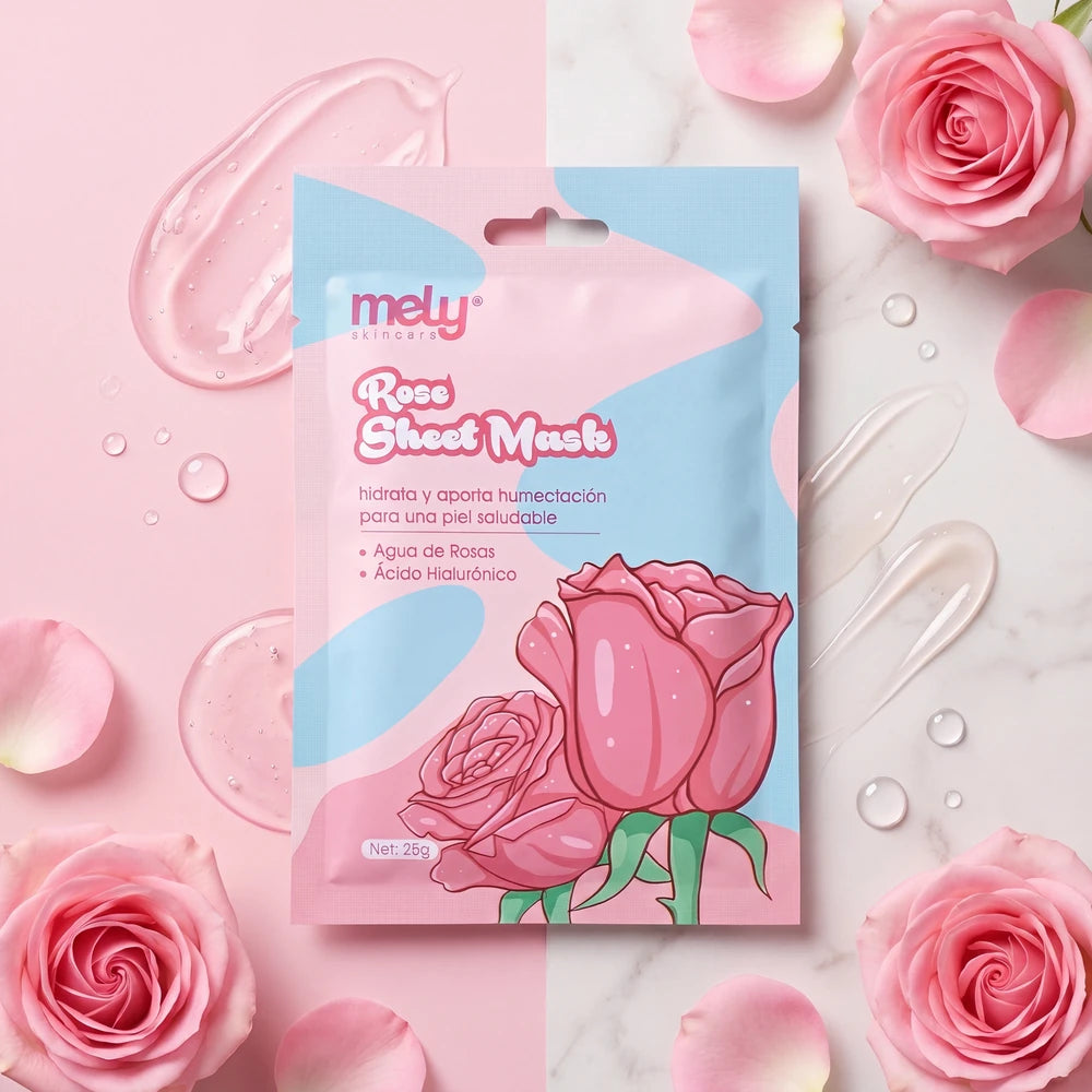 MASCARILLA HIDRATANTE CON ROSAS MELY