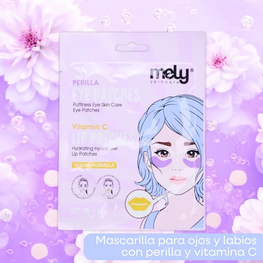 Mascarilla Perilla Y Vitamina C Eye Y Lip Patches 6g