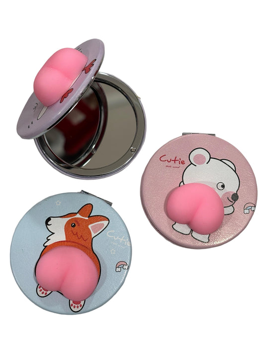 Espejos portátil redondo con squishy