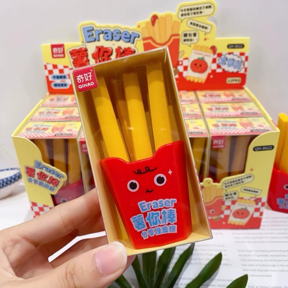 Goma de borrar papas fritas