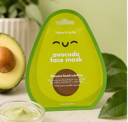 Mascarilla De Tela Con Aceite De Palta Nutritiva Thelma&Louis