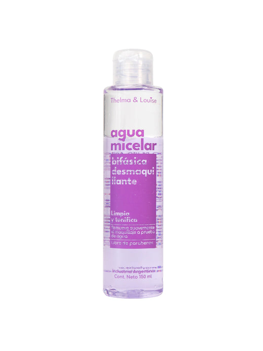 AGUA MICELAR BIFASICA 160ml Thelma&Louis