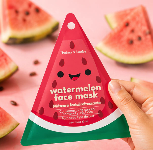 Mascarilla De Tela Refrescante De Sandia 20ml