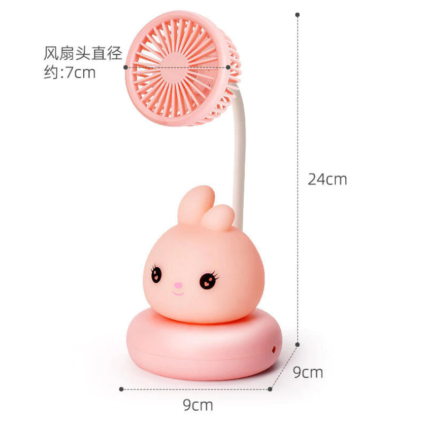 Mini ventilador lampara diseños