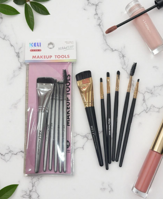 KELI SET BROCHA x6 PARA MAQUILLAJE