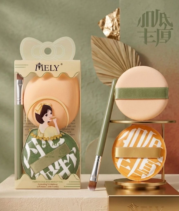 KIT DE ESPONJAS MELY X2 + PINCEL