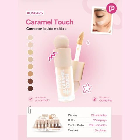 Corrector Liquido MULTIUSO CARAMEL Pink21