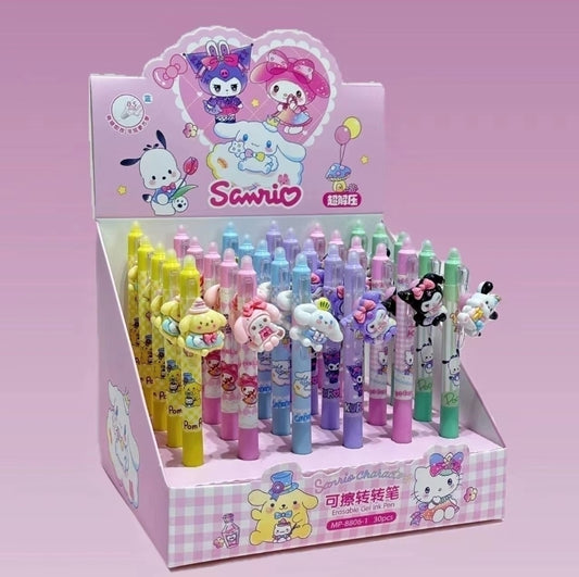 Boligrafo Sanrio Characters giratorio x caja 30u