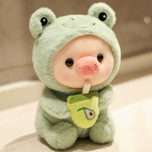 Peluche Chancho 25cm verde