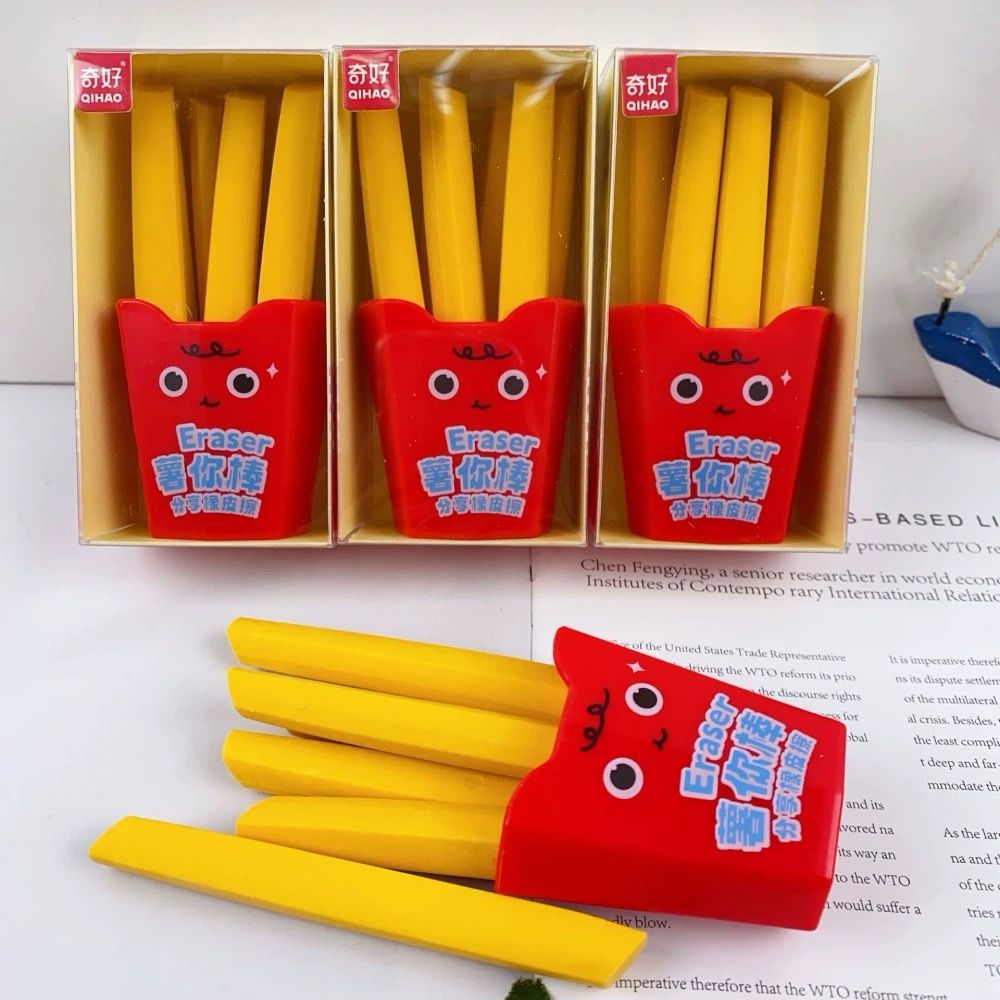 Goma de borrar papas fritas