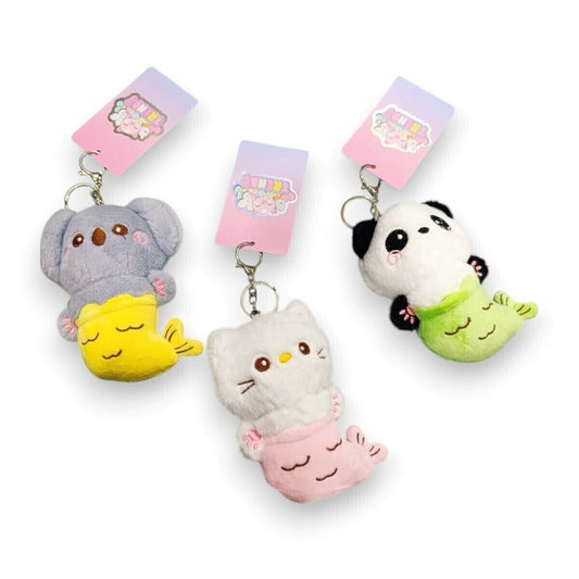 Llavero Sirena Animales Trendy