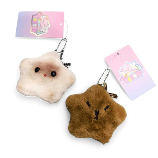 Llavero de Peluche Estrella con Sonido
