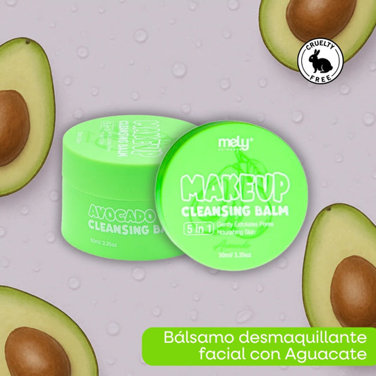 Balsamo Limpiador Exfoliante 5en1 Mely Avocado