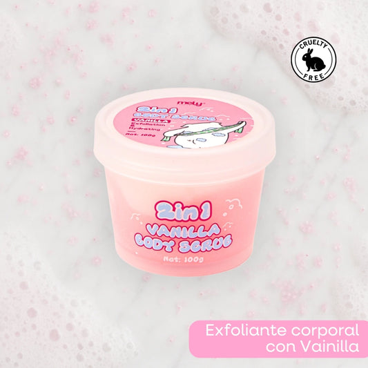 Exfoliante Corporal 2en1 Mely Vainilla