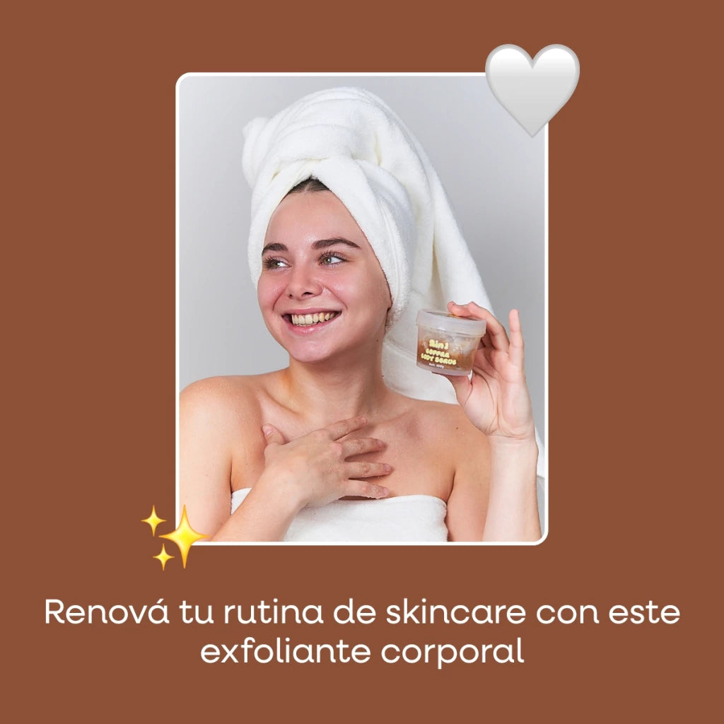 Exfoliante Corporal 2en1 Mely Coffee