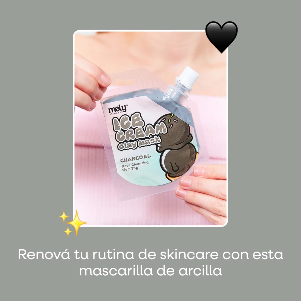 Mascarilla Ice Cream Arcilla 35g Charcoal